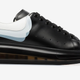 Illustration for article titled Is This Shoe OK? Alexander McQueens Transparent-Soled Oversized Sneaker